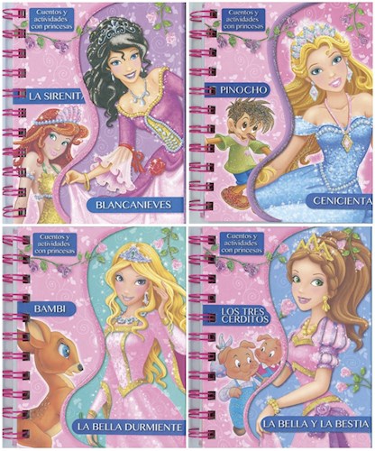 CUENTOS Y ACTIVIDADES PRINCESAS-4 TIT.