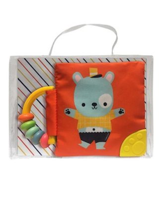 MI LIBRO SUAVE CON SONAJERO Y MORDILLO: OSO