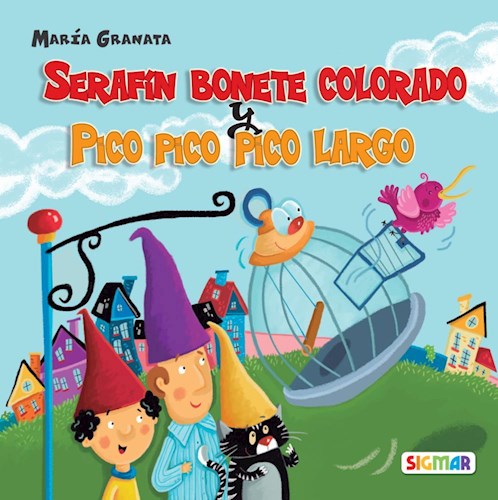 SERAFIN BONETE COLORADO Y PICO PICO PICO LARGO