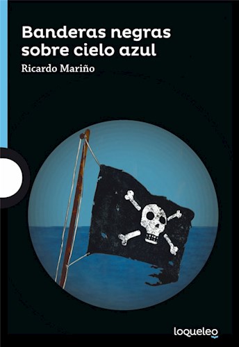 BANDERAS NEGRAS SOBRE CIELO AZUL