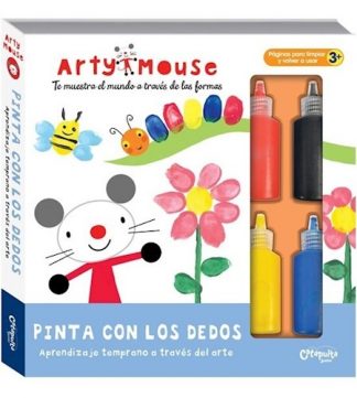 ARTY MOUSE: PINTA CON LOS DEDOS
