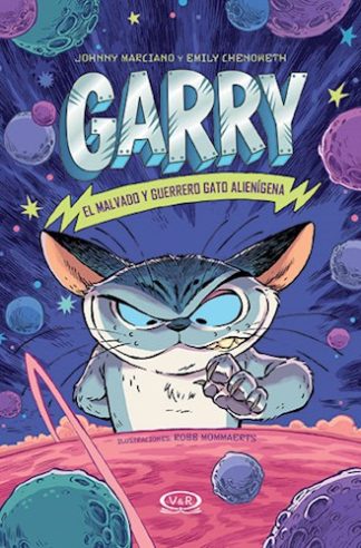 GARRY: EL GUERRERO Y MALVADO GATO ALIENIGENA