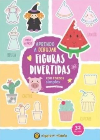 APRENDO A DIBUJAR FIGURAS DIVERTIDAS