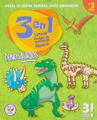 3 EN 1 | DINOSAURIOS