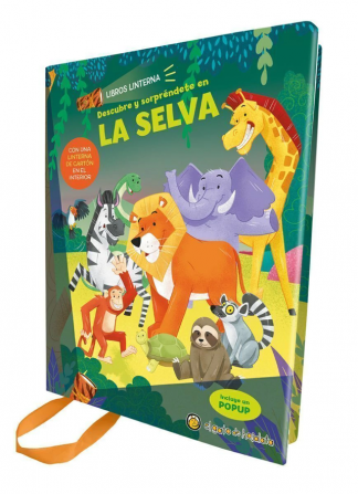 DESCUBRE Y SORPRENDETE EN LA SELVA - LIBRO LINTERNA