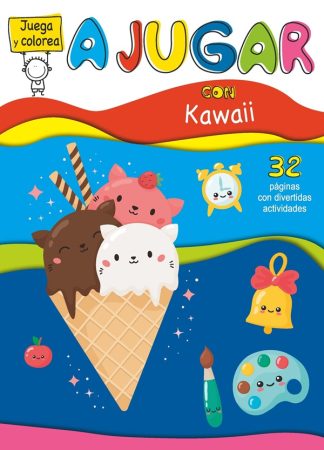 JUEGA Y COLOREA: A JUGAR CON KAWAII
