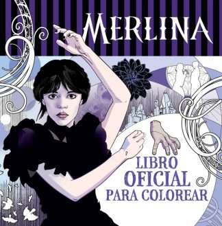 MERLINA ADDAMS. LIBRO OFICIAL PARA COLOREAR