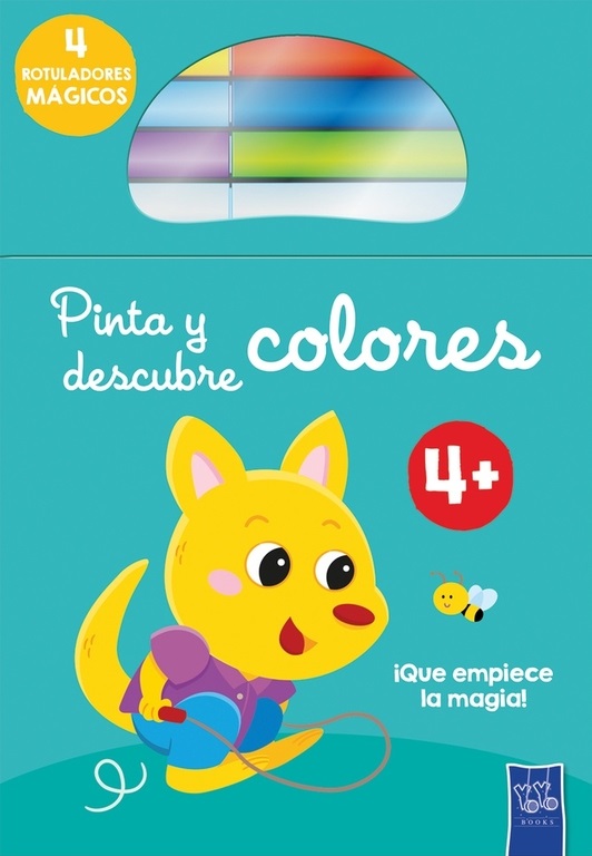CANGURO. PINTA Y DESCUBRE