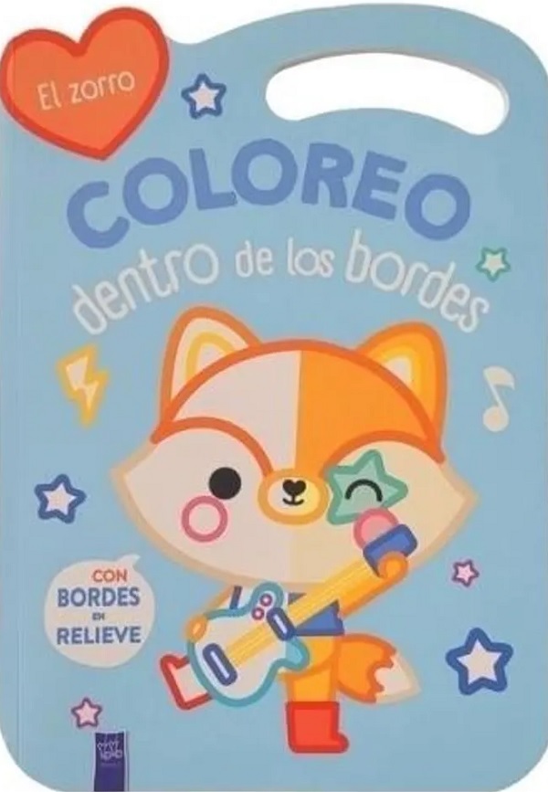 EL ZORRO. COLOREO DENTRO DE LOS BORDES