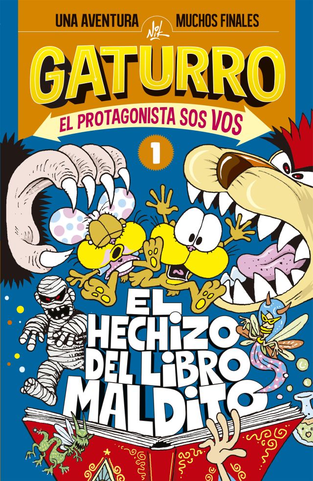 GATURRO. EL HECHIZO DEL LIBRO MALDITO 1