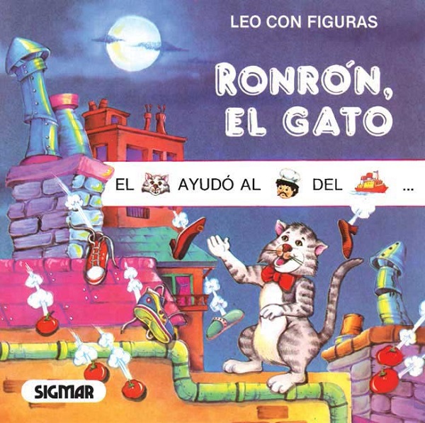 LEO CON FIGURAS RONRON EL GATO