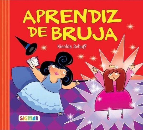 BARRILETE AZUL APRENDIZ DE BRUJA