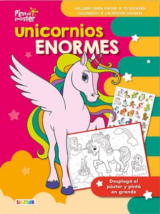 PINTO POSTER UNICORNIOS ENORMES