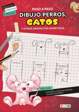 DIBUJO PERROS, GATOS Y OTROS ANIMALITOS DIVERTIDOS
