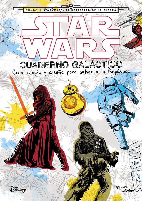 CUADERNO GALACTICO STAR WARS