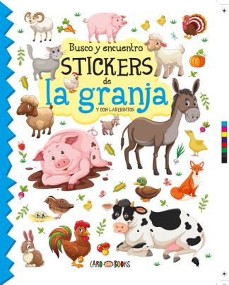 BUSCO Y ENCUENTRO STICKERS DE LA GRANJA