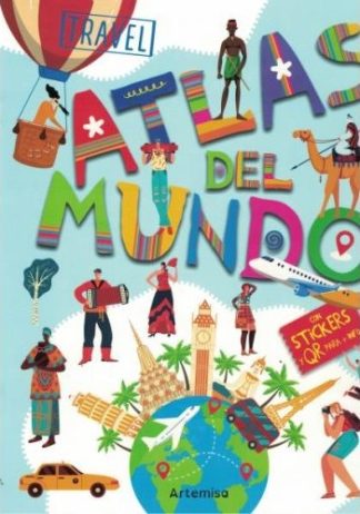 ATLAS DEL MUNDO CON STICKERS