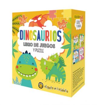 DINOSAURIOS. LIBRO DE JUEGOS Y PUZZLE