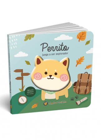 PERRITO JUEGA A SER EXPLORADOR - AMIGOS SQUISHY