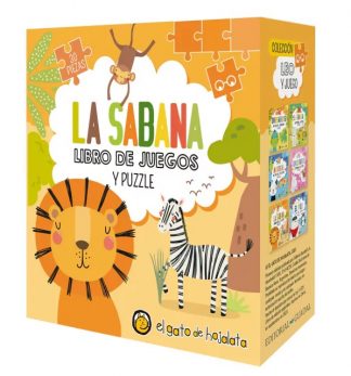 LA SABANA. LIBRO DE JUEGOS Y PUZZLE