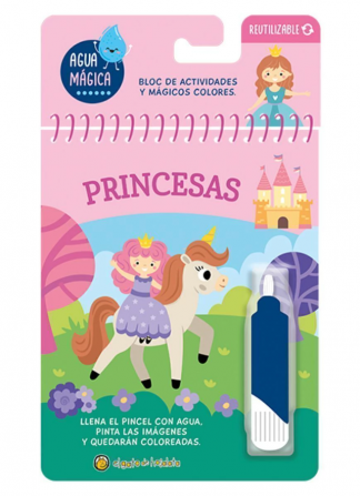 PRINCESAS - A JUGAR CON AGUA MAGICA
