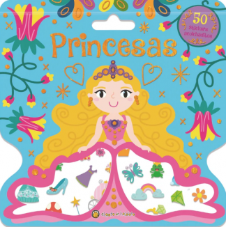 PRINCESAS - STICKERS ACOLCHADITOS