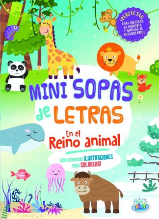 MINI SOPAS DE LETRAS EN EL REINO ANIMAL