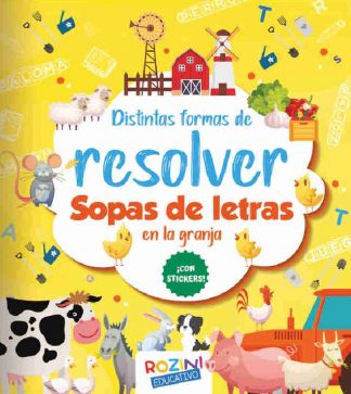 DISTINTAS FORMAS DE RESOLVER SOPAS DE LETRAS EN LA GRANJA