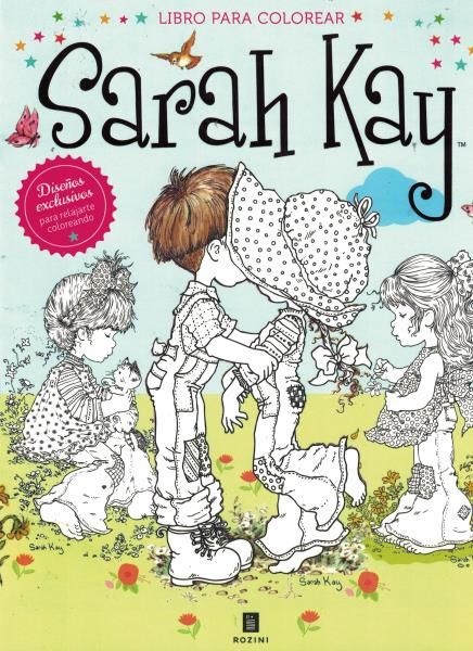 SARAH KAY. LIBRO PARA COLOREAR