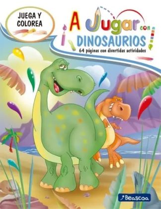 JUEGA Y COLOREA|DINOSAURIOS