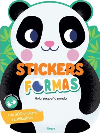 HOLA, PEQUEÑO PANDA. STICKERS FORMAS