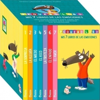 PEQUEÑO LOBO BOX - MIS 7 LIBROS DE LAS EMOCIONES
