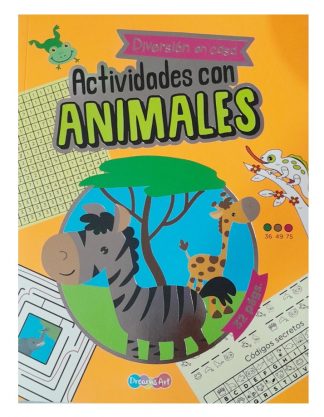 DIVERSION EN CASA. ACTIVIDADES CON ANIMALES CEBRA